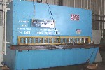 Shearing Machines: 5/8 x 10' Chicago Dries & Krump Hydraulic Power  Squaring Shear, Click to view larger photo...