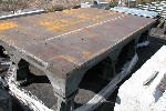 Tables - All Types: 8' x 12' Cast Iron Layout Table, Click to view larger photo...