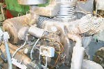  Air Compressors: 15 HP Worthington 2 Stage Tank Mounted Air Compressor, Click to view larger photo...