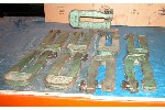 Fabricating Tools & Accessories: UniPunch No 8B-1/Die Sets (11 Pieces), Click to view larger photo...