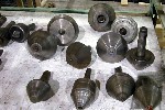 Lathe Tooling: Bull Nose Centers to 12, Click to view larger photo...