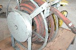 Shop Support Equipment & Supplies: Air Hose Reel & Hose, Click to view larger photo...
