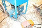 12 Ton Kidder Hydraulic Press, 13/16 Stroke, Foot Pedal, 1 HP,, Click to view larger photo...