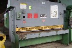 1/4 x 8' HTC  Hydraulic Shear, Click to view larger photo...