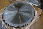 16 Chop Saw, 7.5 HP, with Carbide Blades for NF Material, Click to view larger photo...